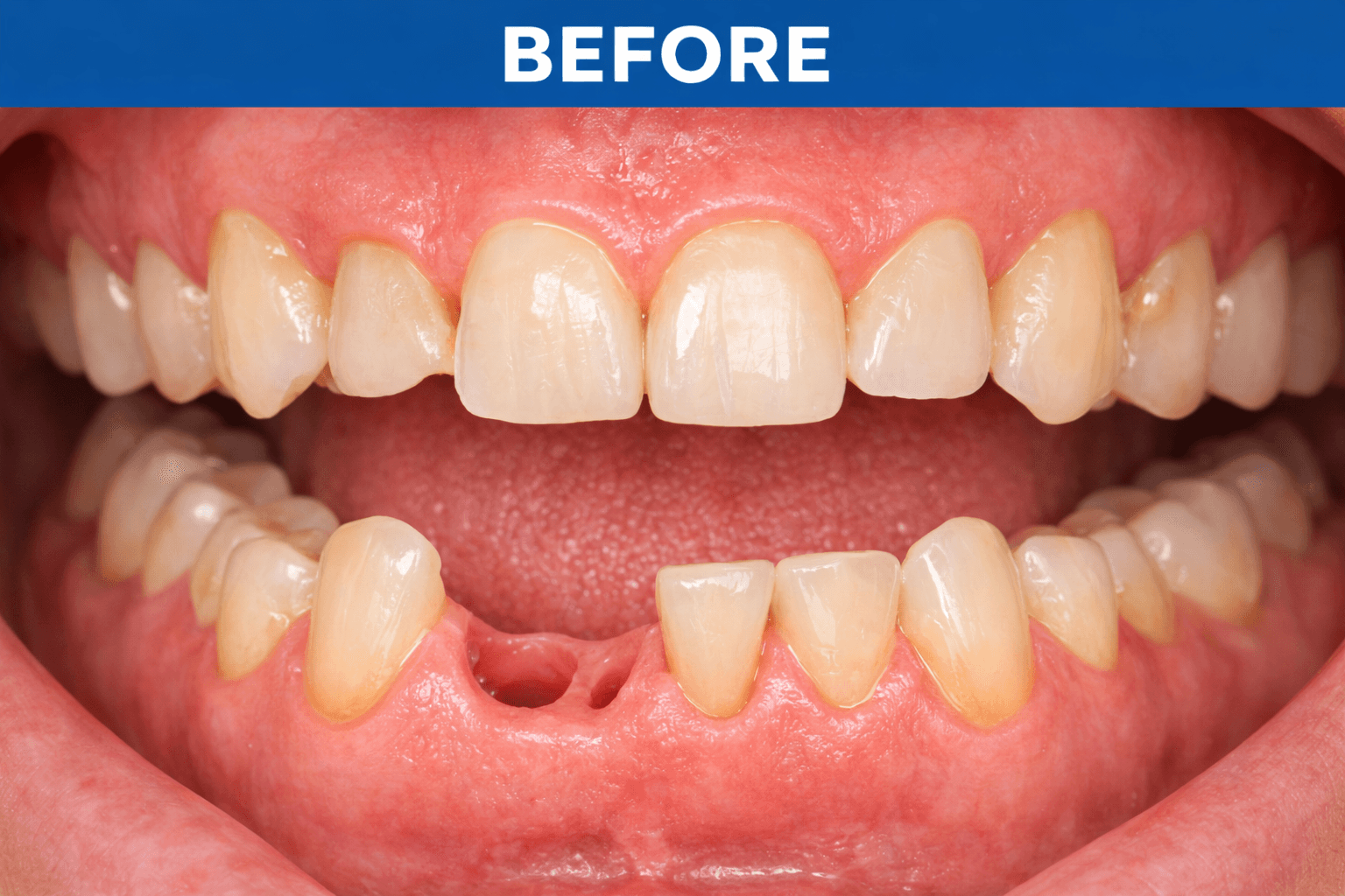 Dental Implants before