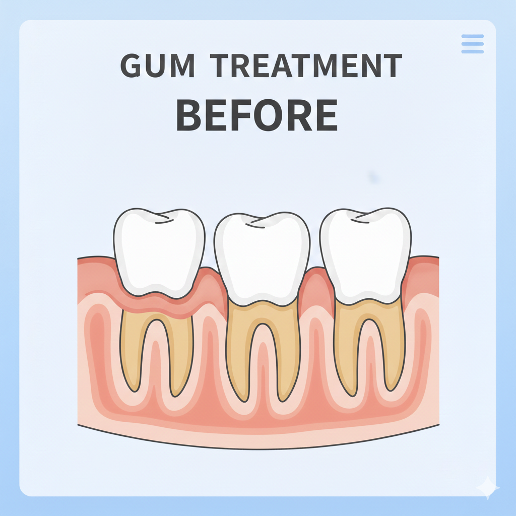 Gum Treatment before