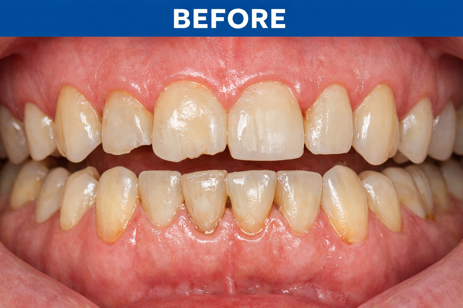 Veneers & Bonding before